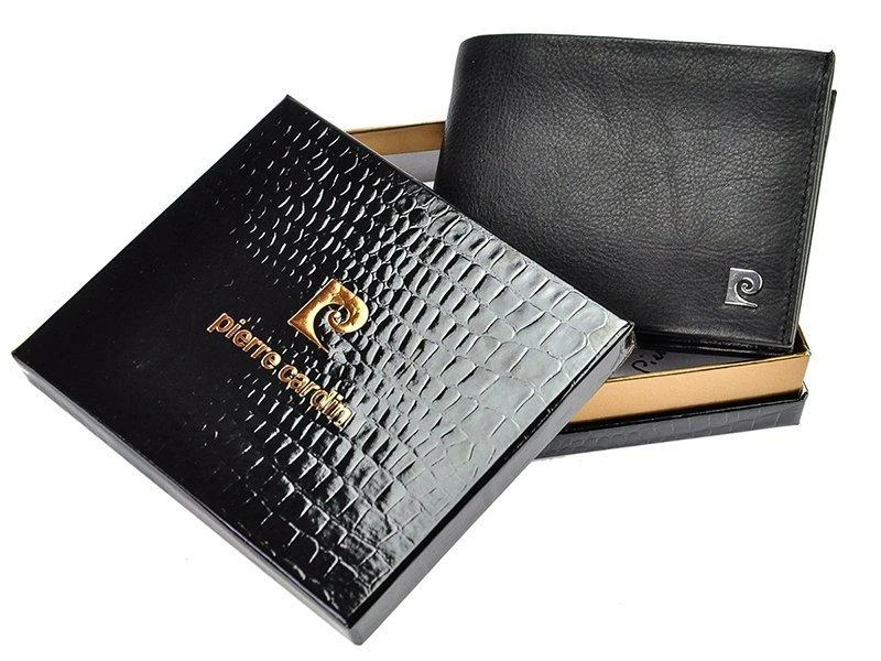 Pierre Cardin Odinė Piniginė Vyrams Juodas TILAK03 8806/NERO