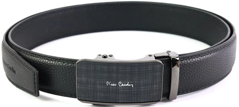 Pierre Cardin Odinis Diržas Su Automatine Sagtimi Juodas 661 HY09/NERO