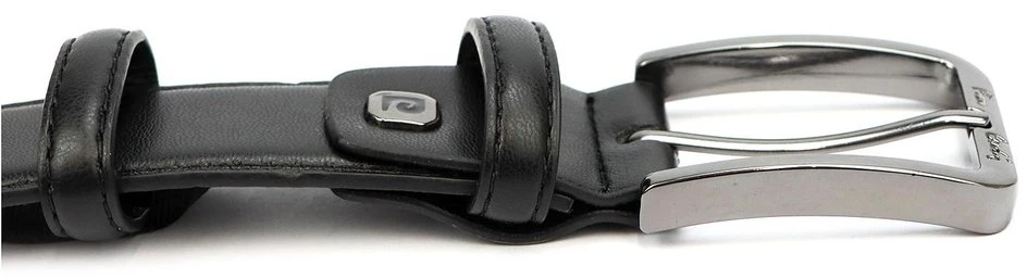 Pierre Cardin Odinis Diržas Juodas PARURE04/Juodas/GUN