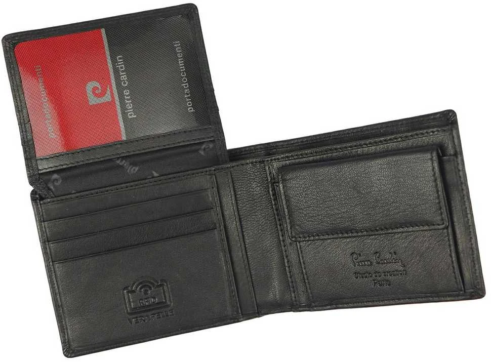 Pierre Cardin Piniginė Vyrams Juodas PIP01 8806/NERO