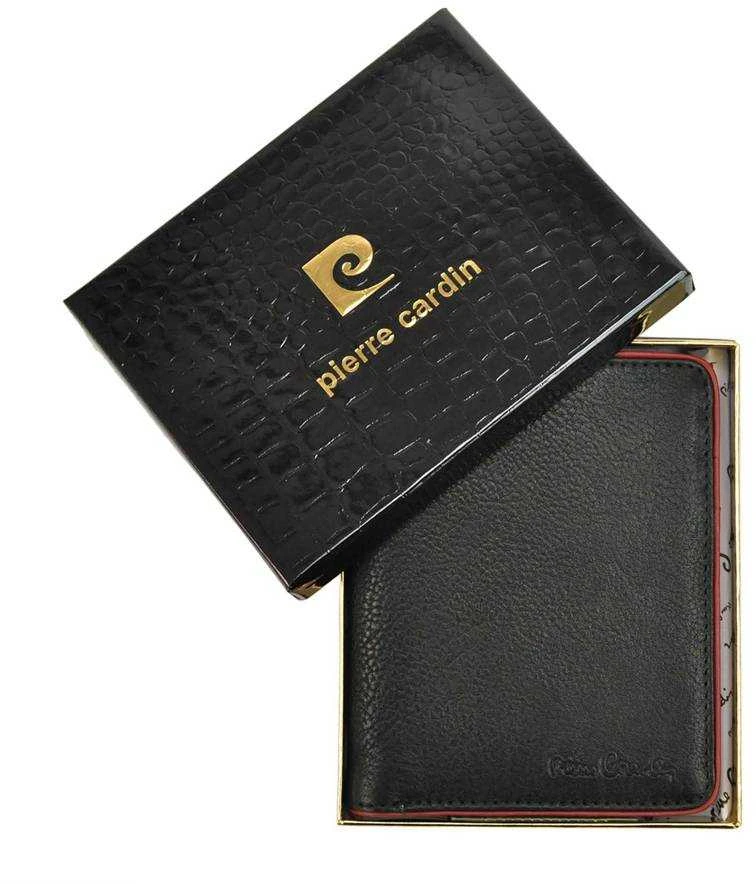 Pierre Cardin Piniginė Vyrams Juodas Raudona TUMBLE 326/Juodas/Raudonas
