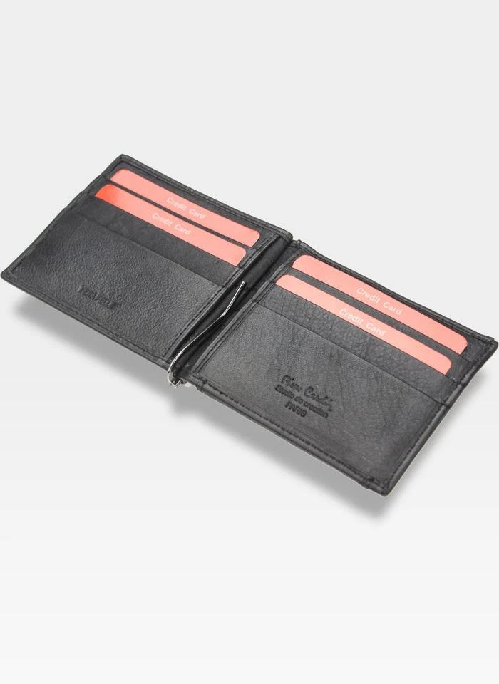Pierre Cardin Piniginė Vyrams Juodas TILAK22 8858A/NERO