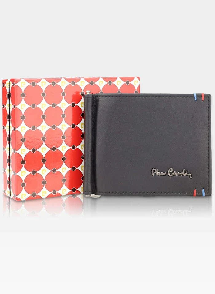 Pierre Cardin Piniginė Vyrams Juodas TILAK22 8858A/NERO