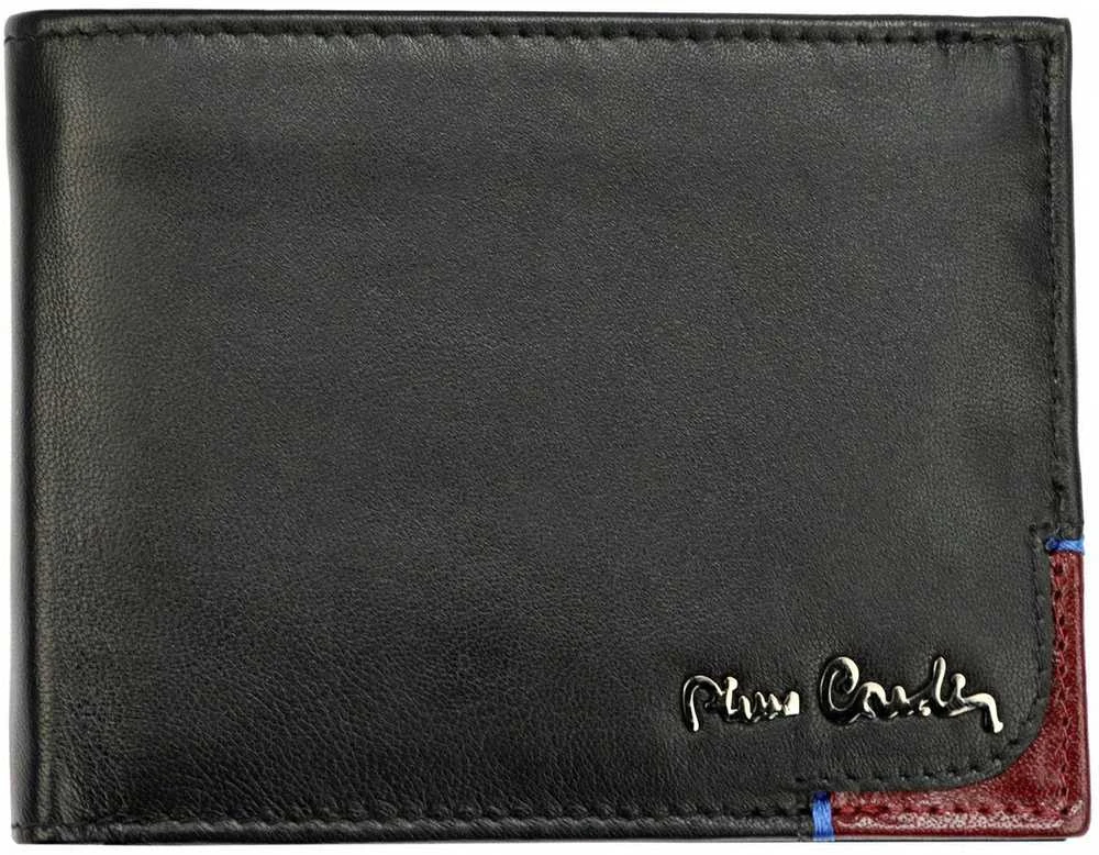 Pierre Cardin Piniginė Vyrams Juodas TILAK75 88061/NERO/ROSSO