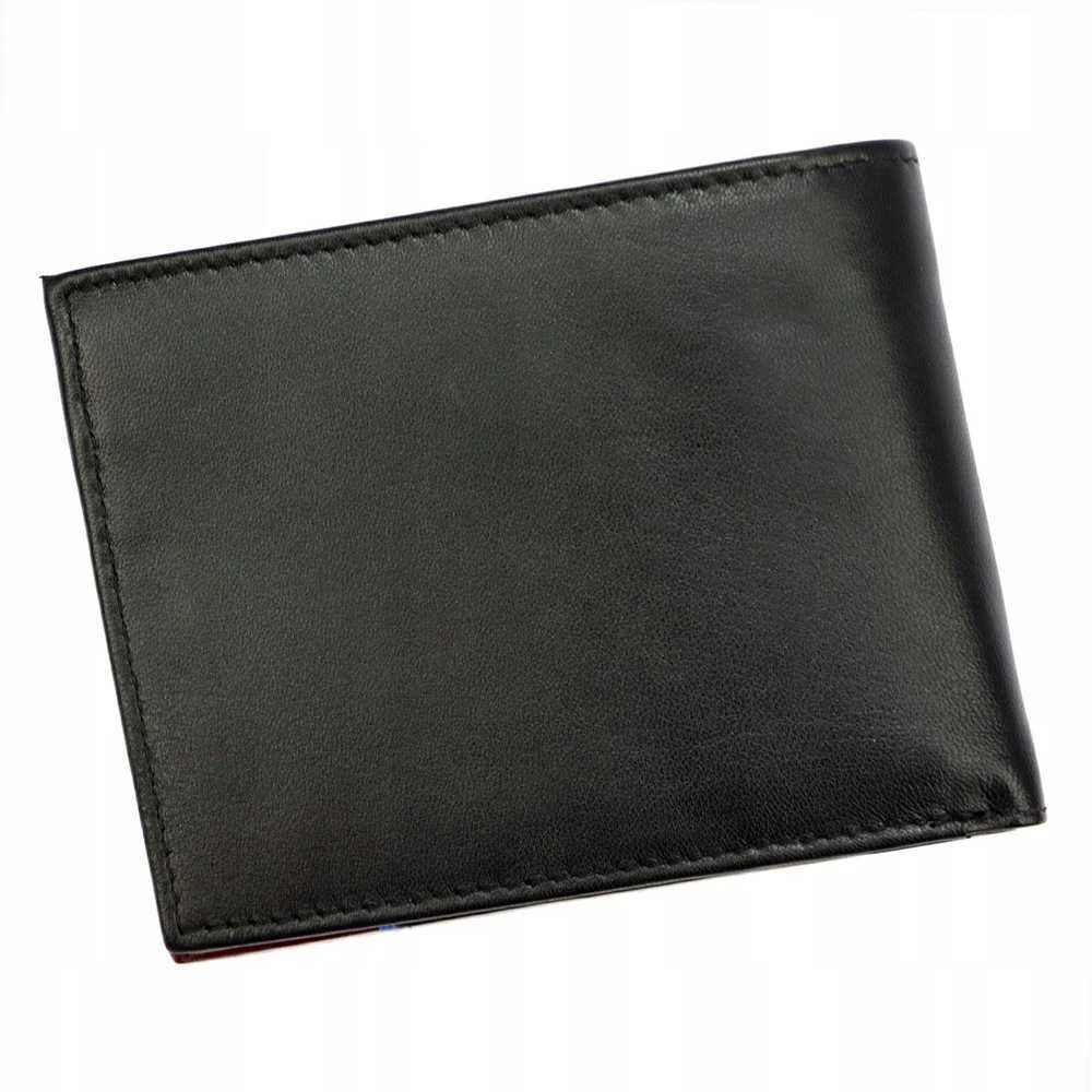 Pierre Cardin Piniginė Vyrams Juodas TILAK75 88061/NERO/ROSSO