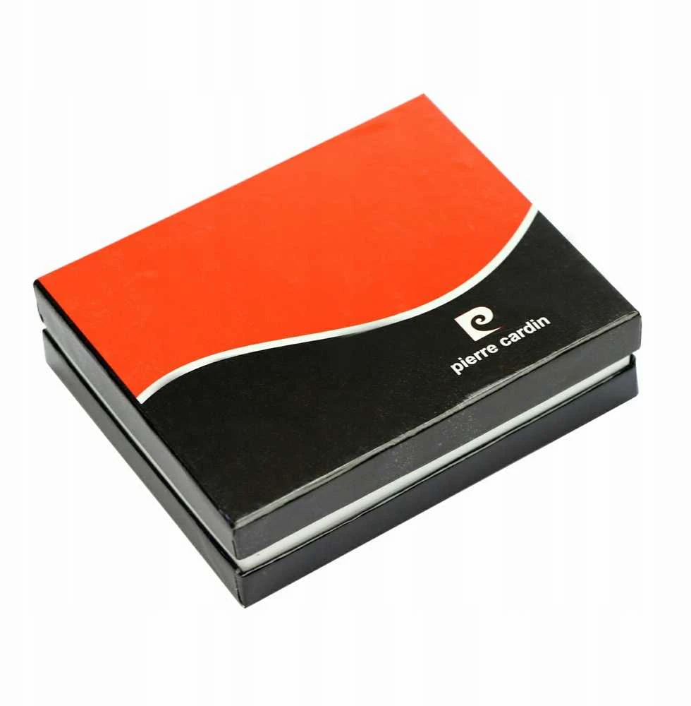 Pierre Cardin Piniginė Vyrams Juodas TILAK75 88061/NERO/ROSSO
