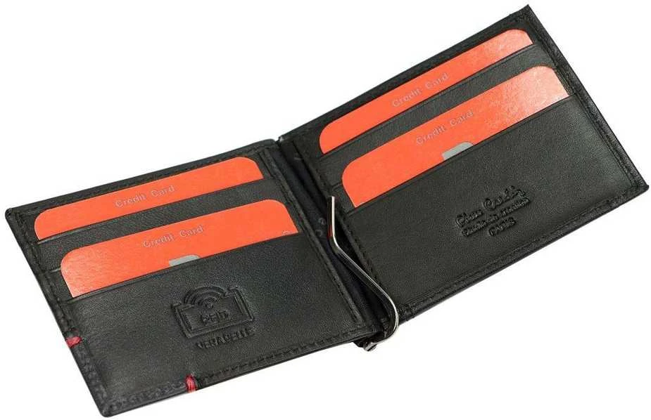 Pierre Cardin Piniginė Vyrams Juodas TILAK75 8858A/NERO