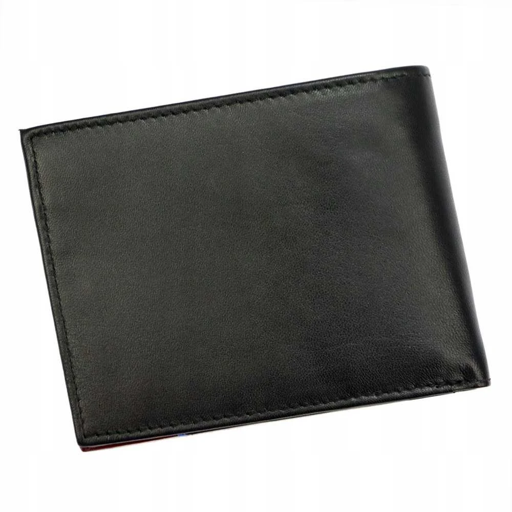 Pierre Cardin Piniginė Vyrams Juodas TILAK75 88061/NERO/ROSSO