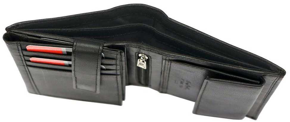 Pierre Cardin Piniginė Vyrams Juodas TILAK75 330/NERO/NERO