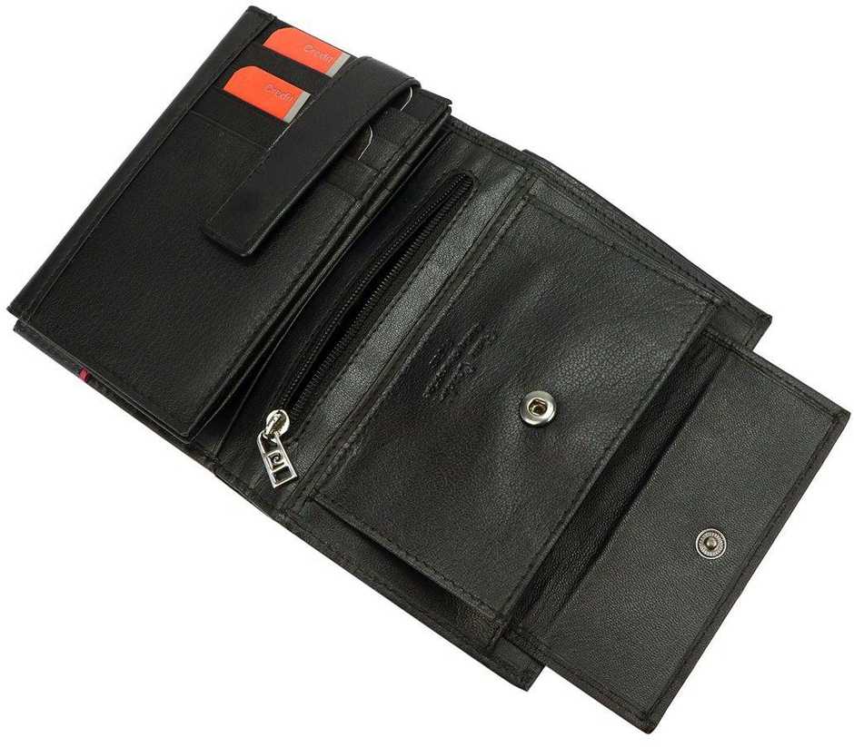 Pierre Cardin Piniginė Vyrams Juodas TILAK75 330/NERO/NERO