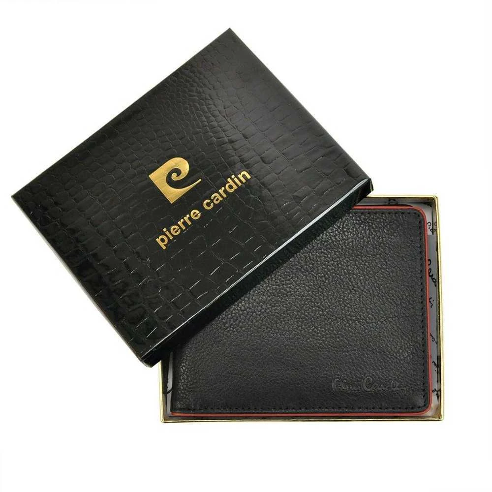 Pierre Cardin Piniginė Vyrams Juodas TUMBLE 88061/Juodas