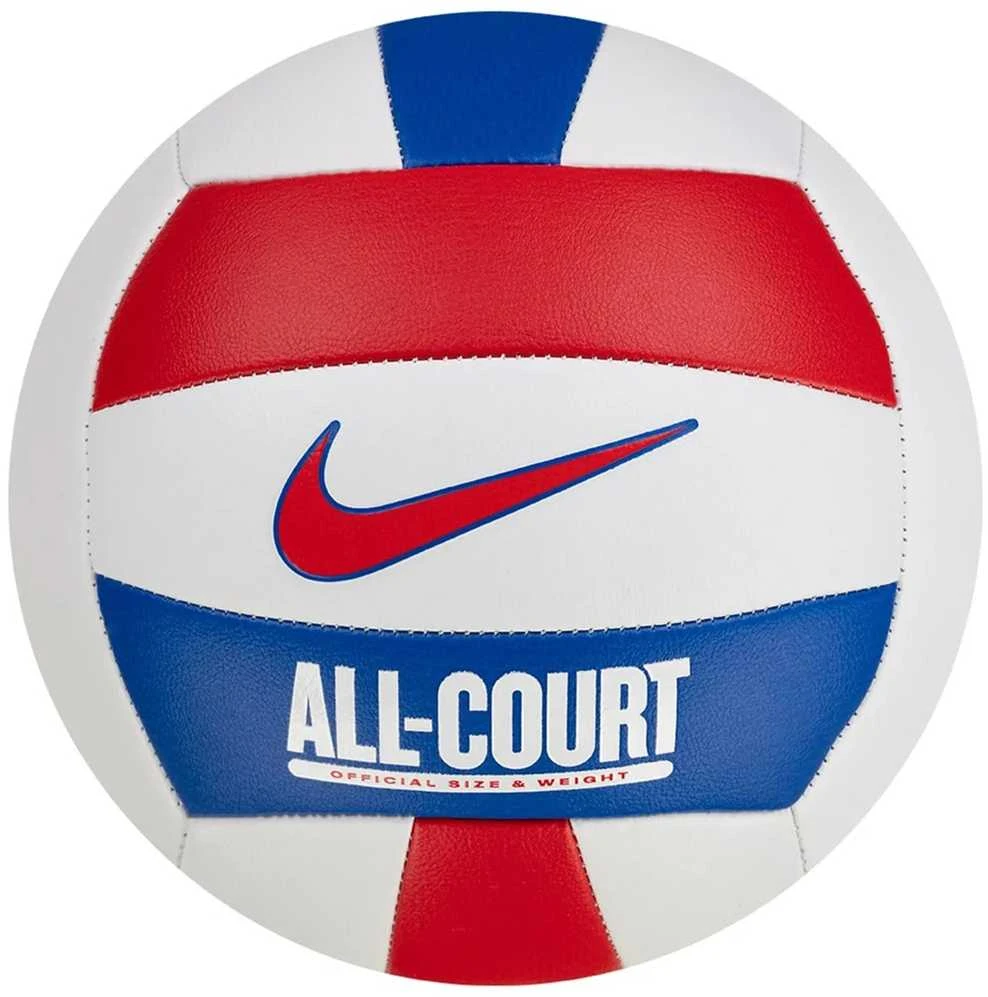 Nike Tinklinio Kamuolys Nk All Court Volleyball Baltas Mėlyna Raudona N1009072 124