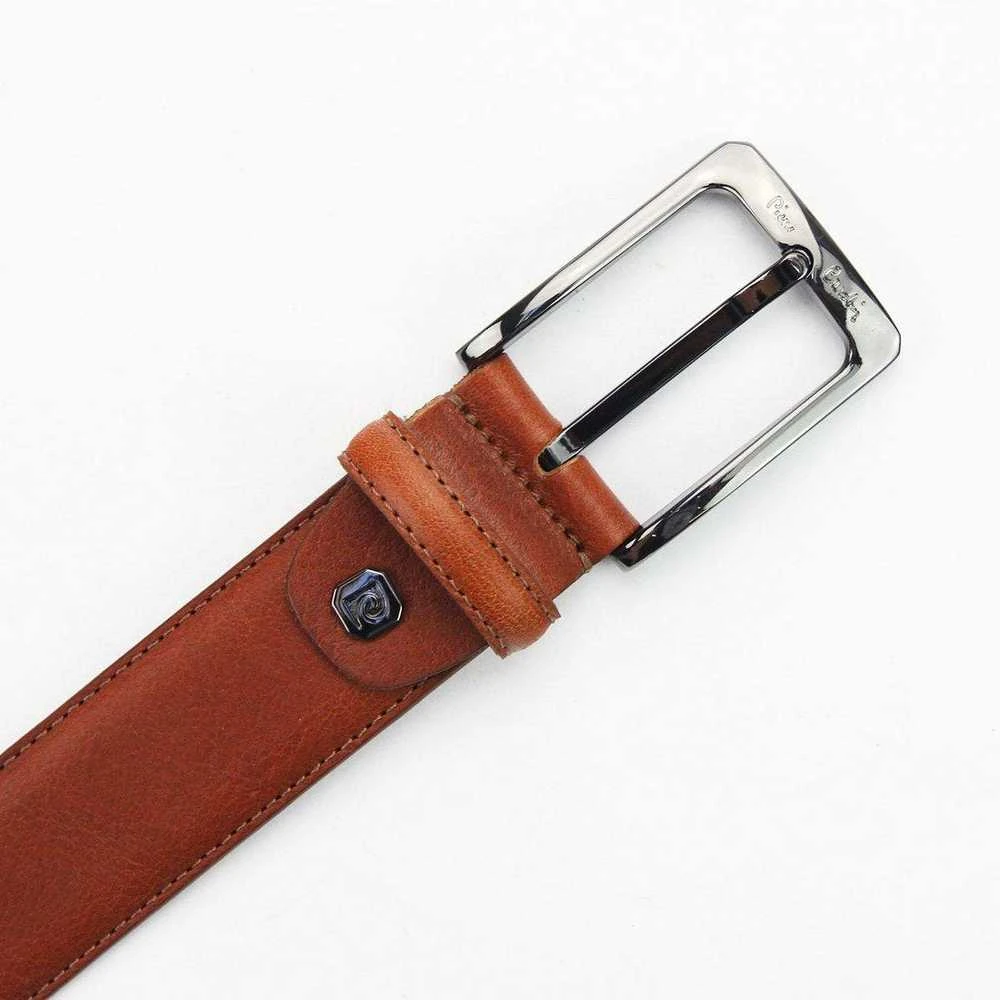 Pierre Cardin Vyriškas Odinis Diržas AUT 8048/CAMEL