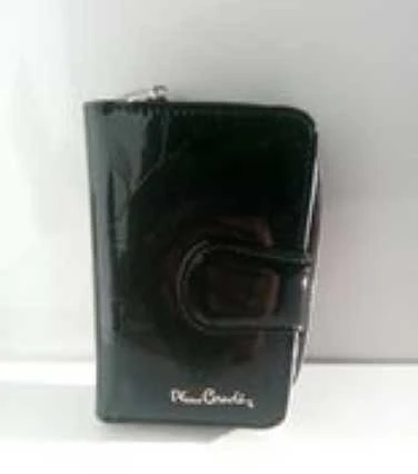 Pierre Cardin Maža Piniginė Moterims Juodas 02 LEAF 115