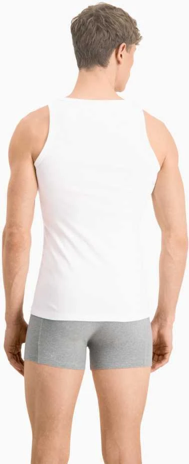 Puma Apatiniai Marškinėliai Vyrams Basic 2p Tan Baltas 935018 02