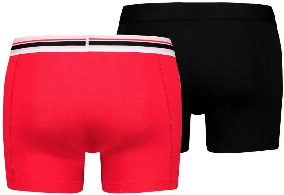 Puma Apatiniai Vyrams Placed Logo Juodas Raudona