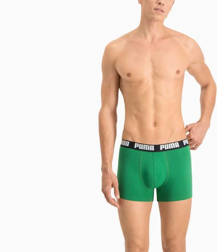 Puma Apatiniai Vyrams Basic Boxer Žalias Juodas