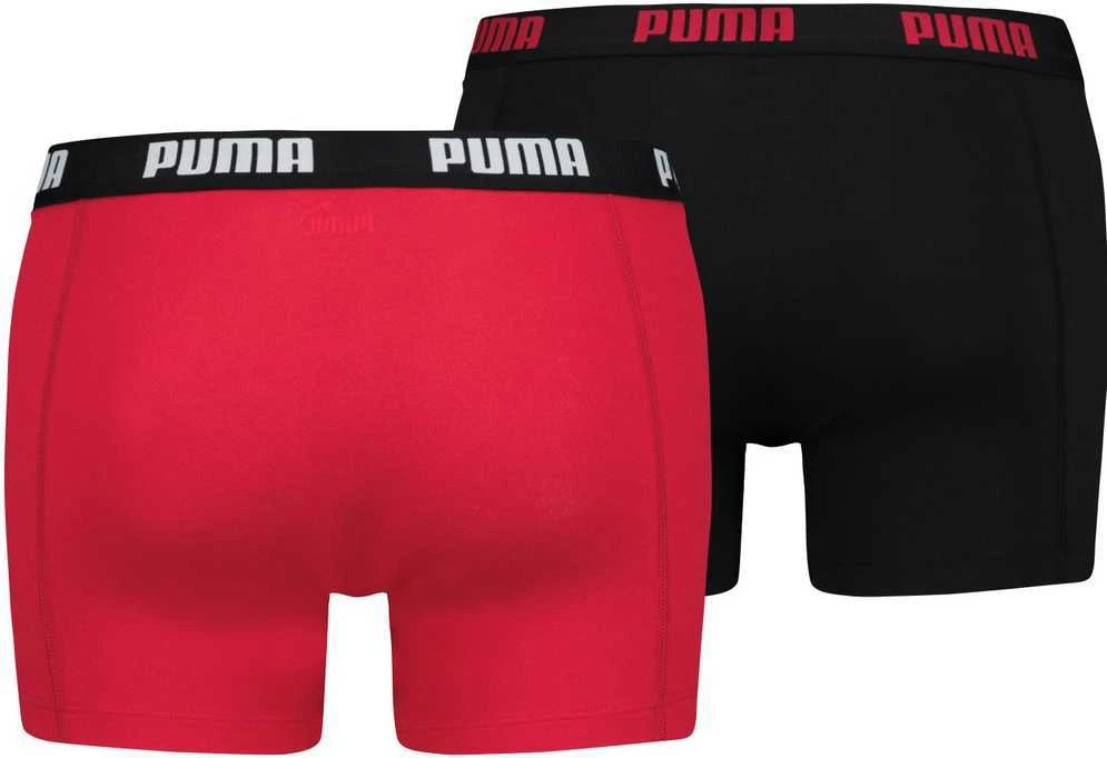 Puma Apatiniai Vyrams Basic Boxer Juodas Raudona