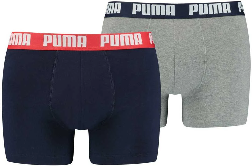 Puma Apatiniai Vyrams Basic Boxer Juodas Pilkas