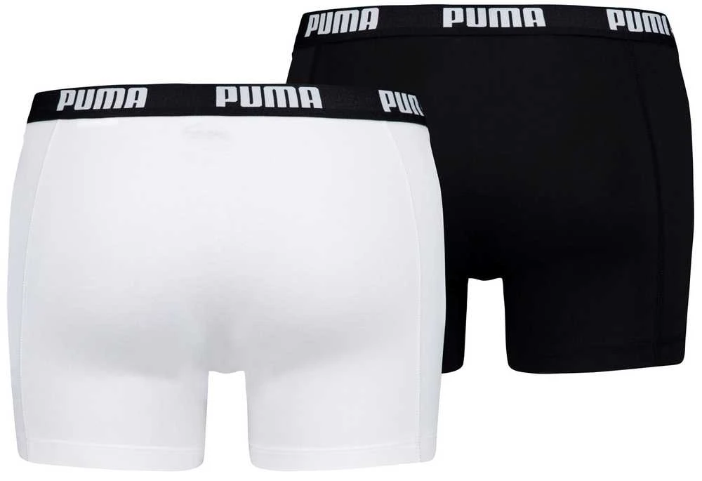 Puma Apatiniai Vyrams Basic Boxer Baltas Juodas