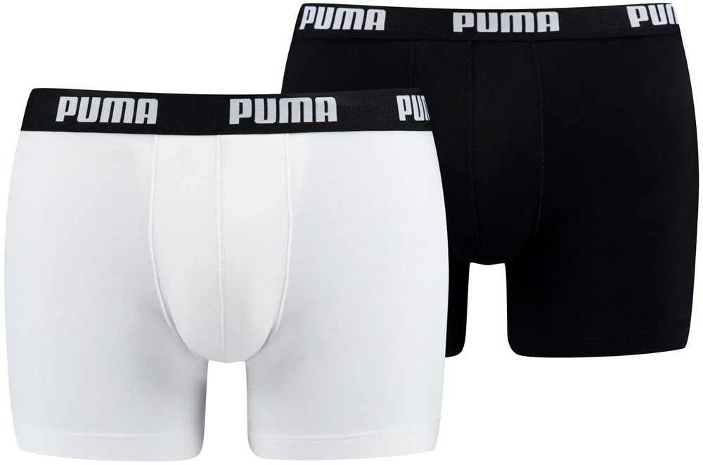 Puma Apatiniai Vyrams Basic Boxer Baltas Juodas