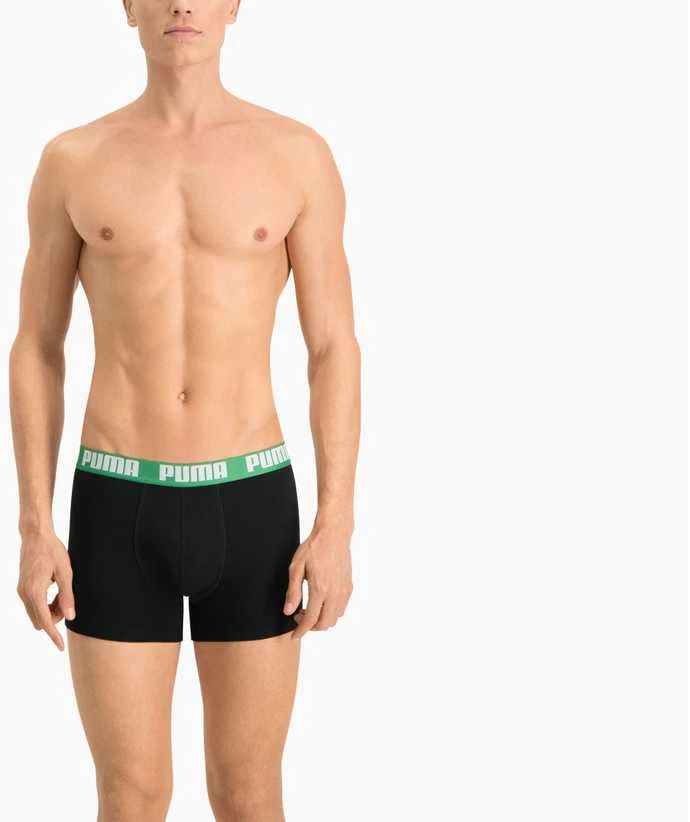 Puma Apatiniai Vyrams Basic Boxer Žalias Juodas