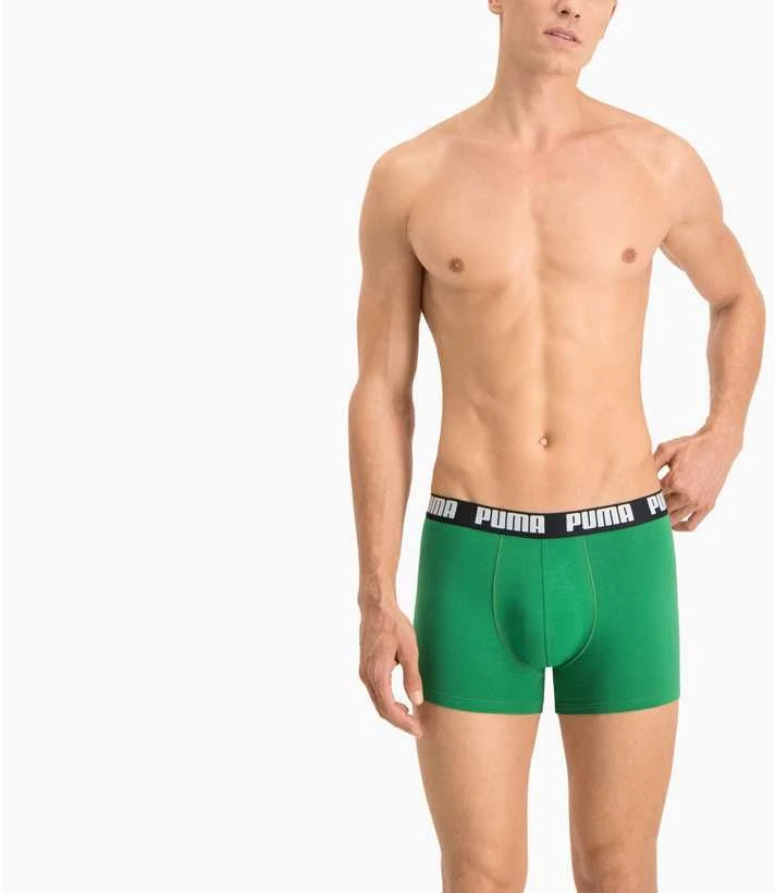 Puma Apatiniai Vyrams Basic Boxer Žalias Juodas