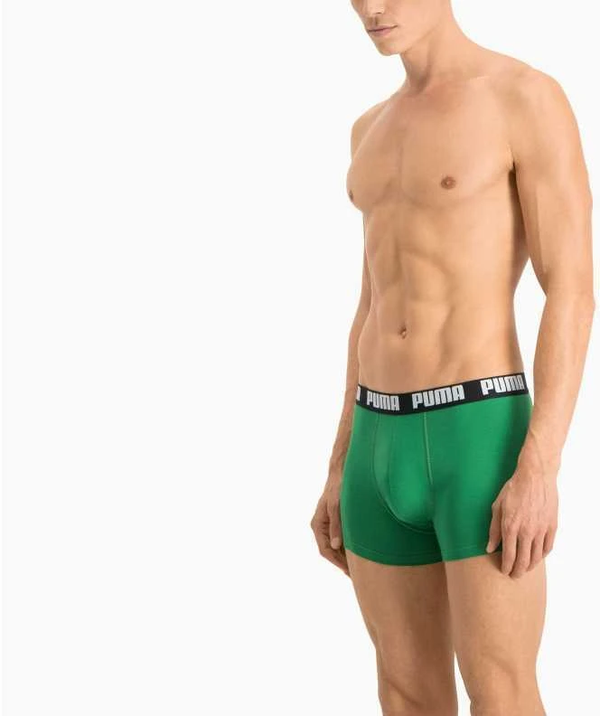 Puma Apatiniai Vyrams Basic Boxer Žalias Juodas