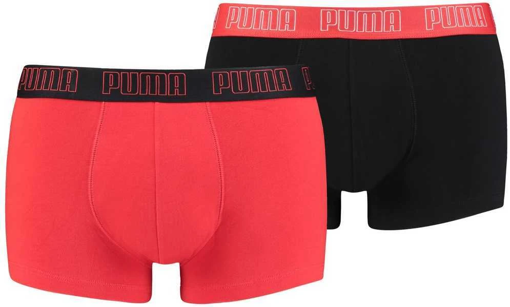 Puma Apatiniai Vyrams Basic Trunk Juodas Raudona 935015 02