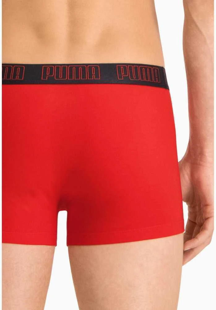 Puma Apatiniai Vyrams Basic Trunk Juodas Raudona 935015 02