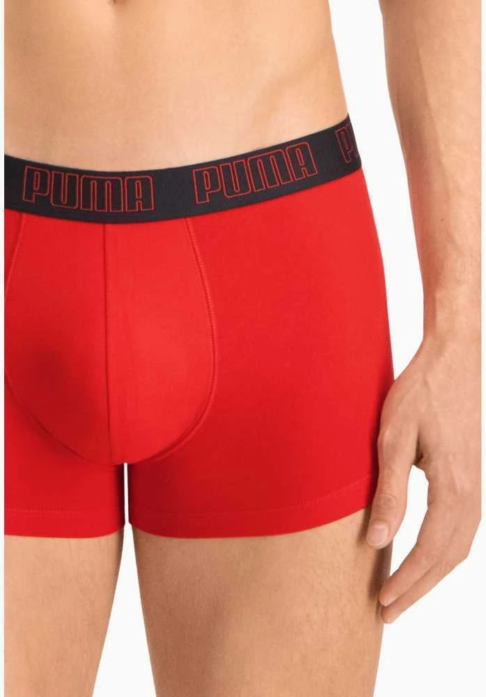 Puma Apatiniai Vyrams Basic Trunk Juodas Raudona 935015 02