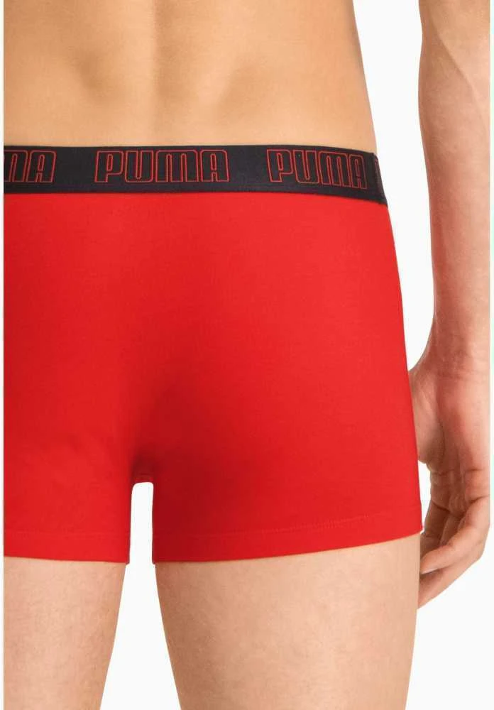 Puma Apatiniai Vyrams Basic Trunk Juodas Raudona 935015 02