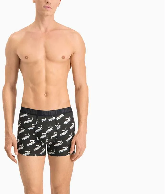 Puma Apatiniai Vyrams Men Aop Boxer Juodas