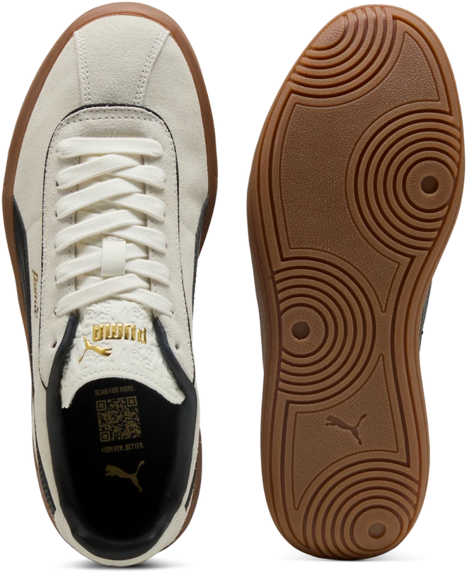 Puma Avalynė Moterims Club Klassika Warm Baltas 400718 01