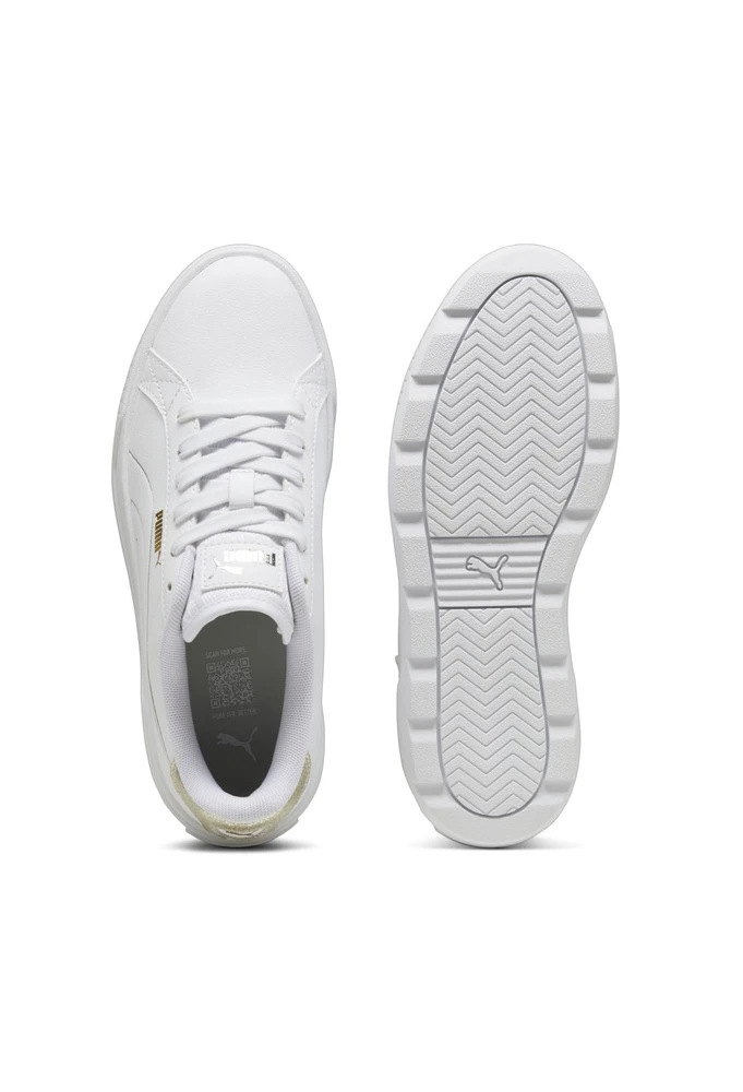 Puma Avalynė Moterims Karmen Metallic Shine Baltas 395099 01