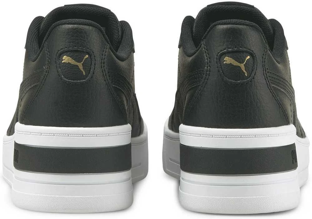 Puma Avalynė Moterims Skye Wedge Juodas Baltas 380750 02