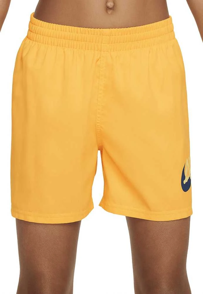 Nike Maudymosi Šortai Paaugliams Nk B Scribble 4'' Volley Short Geltona NESSE806 818