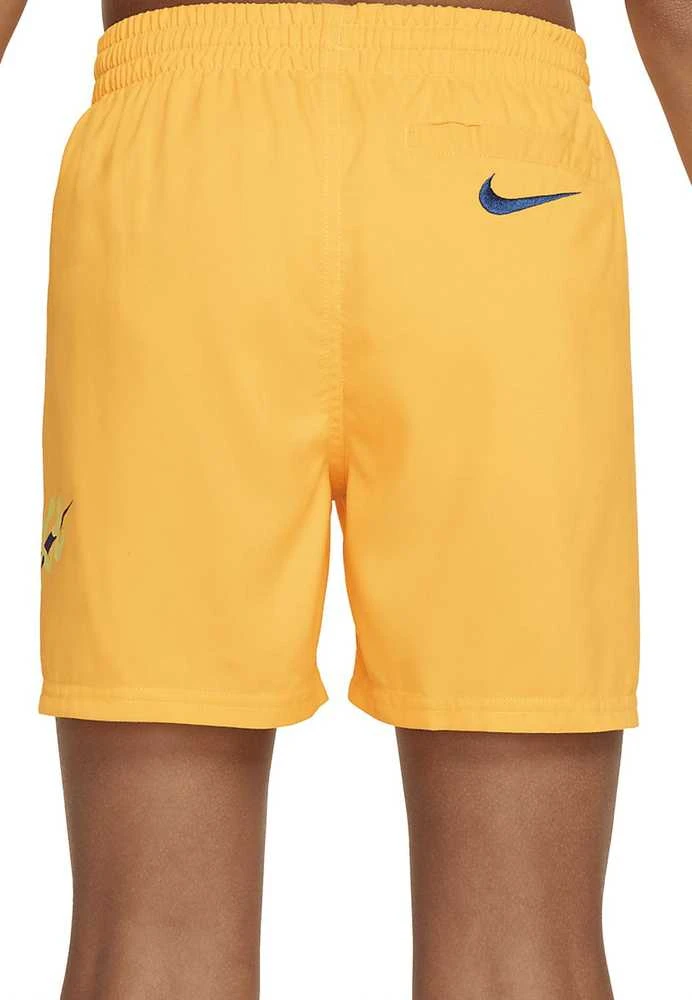 Nike Maudymosi Šortai Paaugliams Nk B Scribble 4'' Volley Short Geltona NESSE806 818