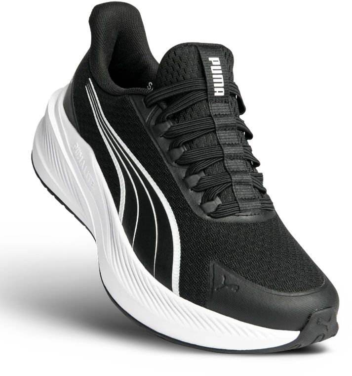 Puma Avalynė Paaugliams Dasher Lite Sliptech Jr Juodas Baltas 313325 01