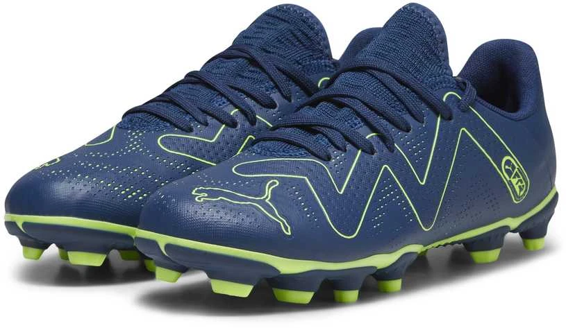 Puma Avalynė Paaugliams Future Play Fg/Ag Jr Persian Žalias Mėlyna 107388 03