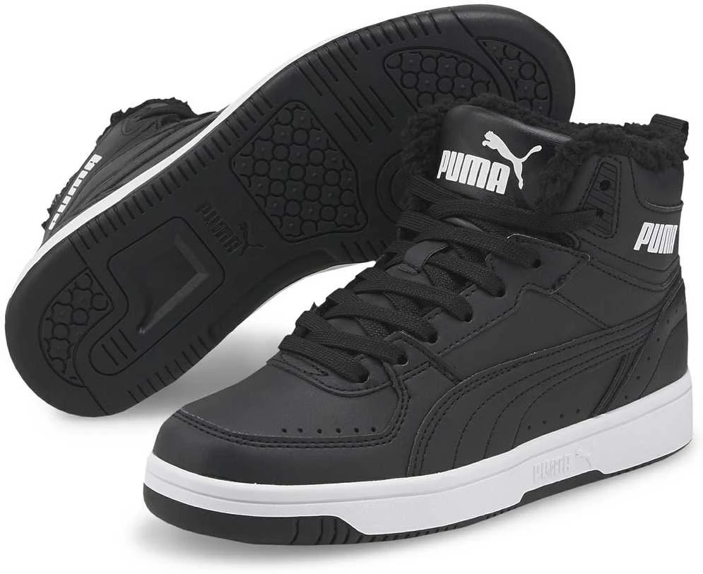Puma Avalynė Paaugliams Puma Rebound Joy Fur Juodas 375477 01