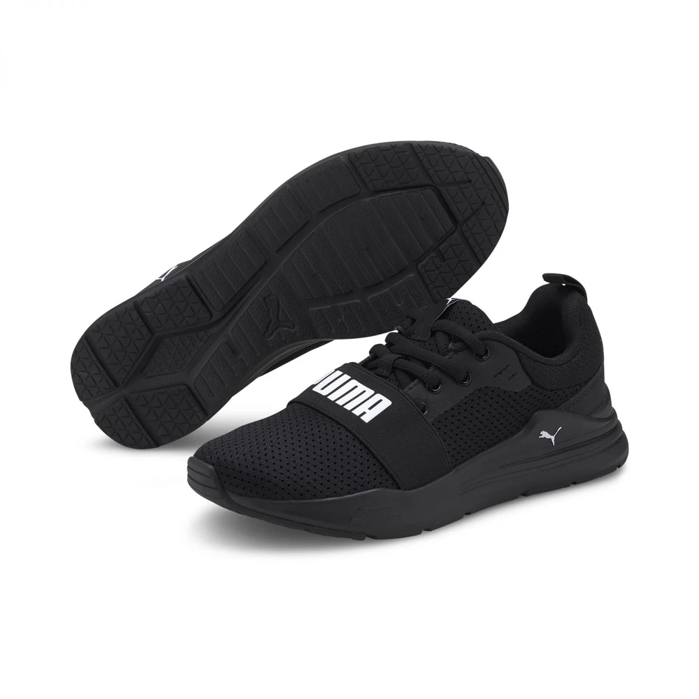 Puma Avalynė Paaugliams Puma Wired Run Jr High Risk Juodas 374214 01