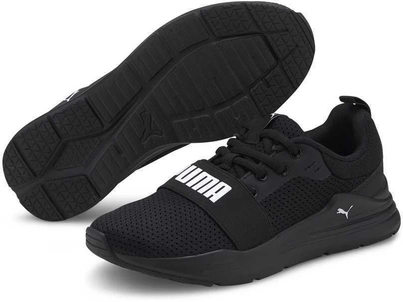 Puma Avalynė Paaugliams Puma Wired Run Jr High Risk Juodas 374214 01