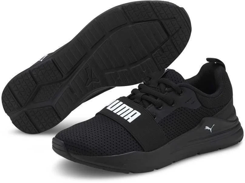 Puma Avalynė Paaugliams Puma Wired Run Jr High Risk Juodas 374214 01