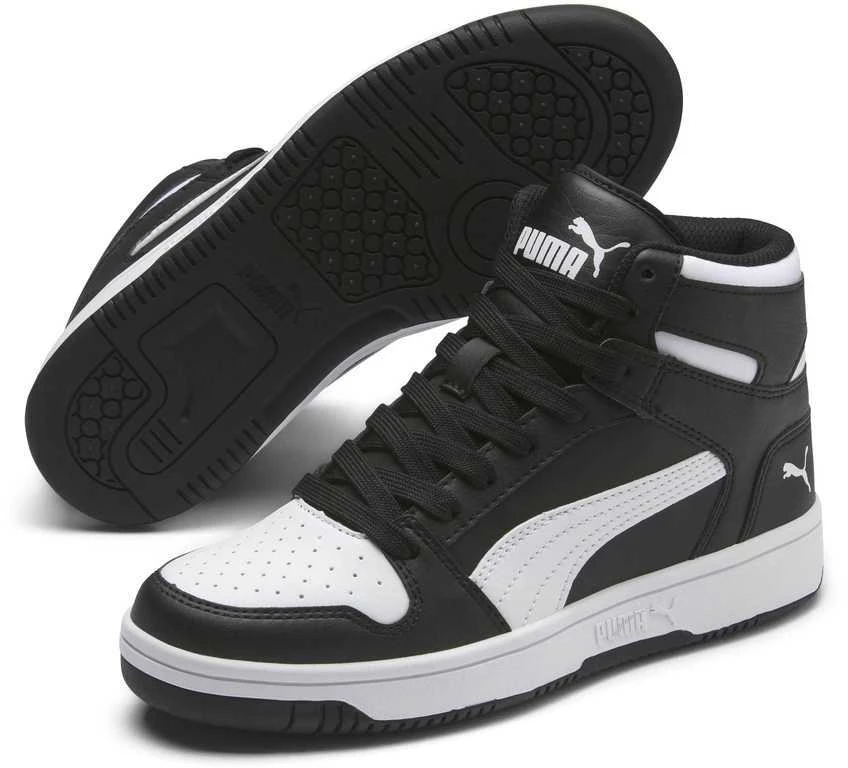 Puma Avalynė Paaugliams Rebound Layu Sl Jr Juodas Baltas 370486 01