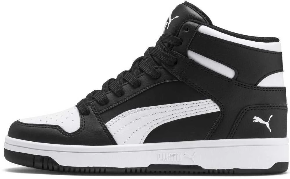 Puma Avalynė Paaugliams Rebound Layu Sl Jr Juodas Baltas 370486 01