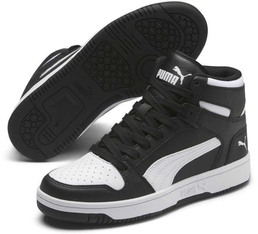 Puma Avalynė Paaugliams Rebound Layu Sl Jr Juodas Baltas 370486 01