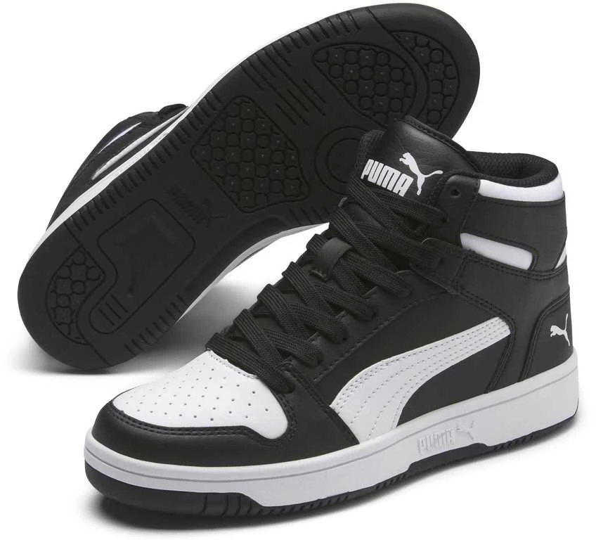 Puma Avalynė Paaugliams Rebound Layu Sl Jr Juodas Baltas 370486 01