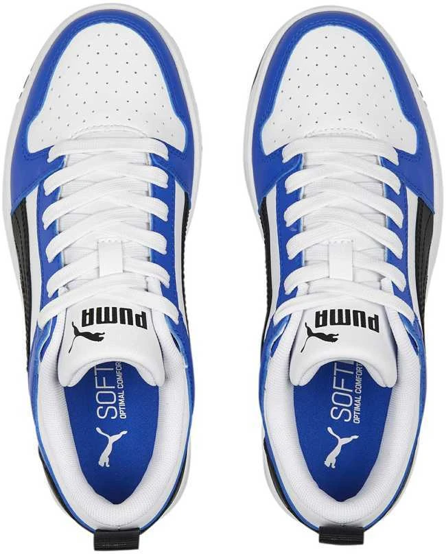 Puma Avalynė Paaugliams Rebound Layup Lo SL Jr Baltas Mėlyna 370490 19