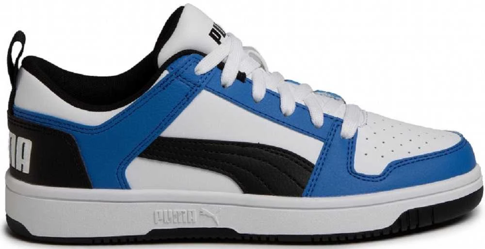 Puma Avalynė Paaugliams Rebound Layup Lo SL Jr Baltas Mėlyna 370490 19